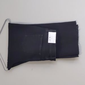 Loft Petite High Rise Button Fly Wide Leg Cropped Jeans